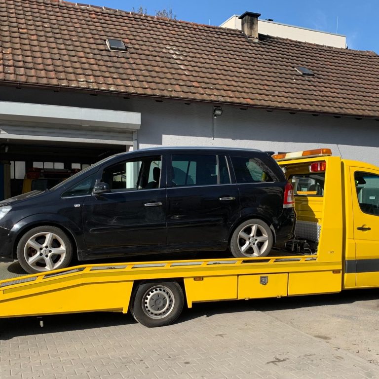 Transporter abschleppen Heilbronn Busse Abschleppen